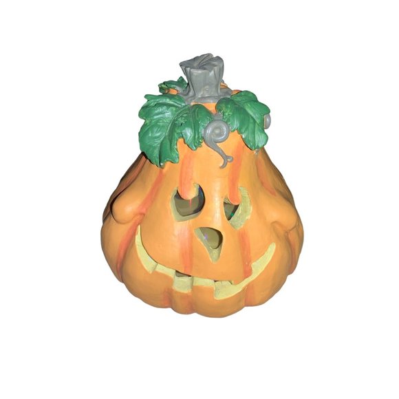 Battery Operated Halloween Pumpkin Jack-O-Lantern - Picture 2 of 9